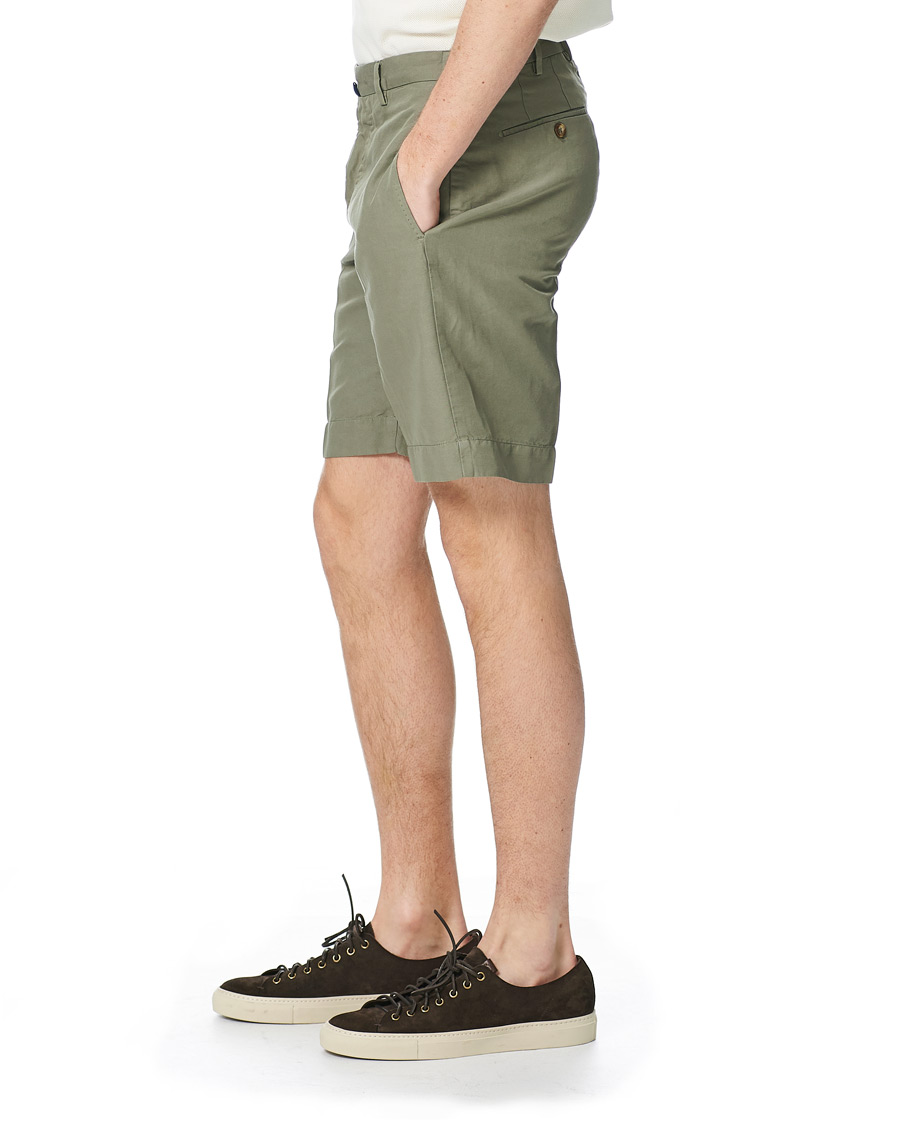 Herren | Shorts | Incotex | Chinolino Shorts Light Green