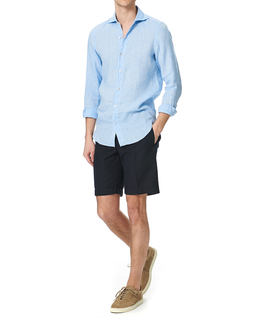 Herren | Shorts | Incotex | Chinolino Shorts Navy