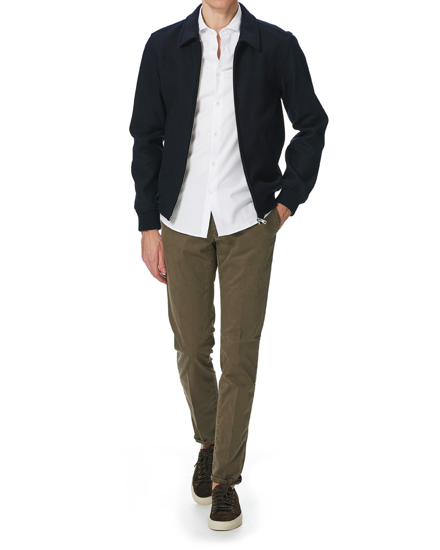 Herren | Hemden | Glanshirt | Slim Fit Oxford Shirt White