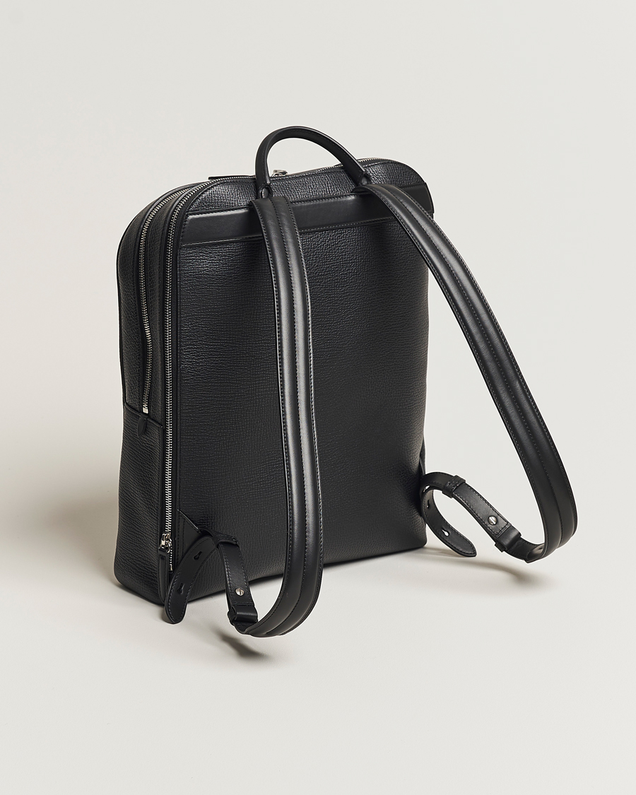 Herren | Taschen | Smythson | Ludlow Zip Around Backpack Black