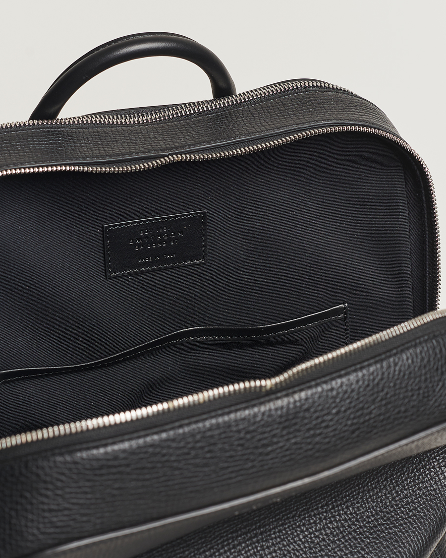 Herren | Taschen | Smythson | Ludlow Zip Around Backpack Black