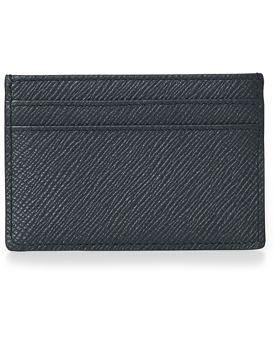 Herren | Smythson Panama Flat Card Holder Navy | Smythson | Panama Flat Card Holder Navy