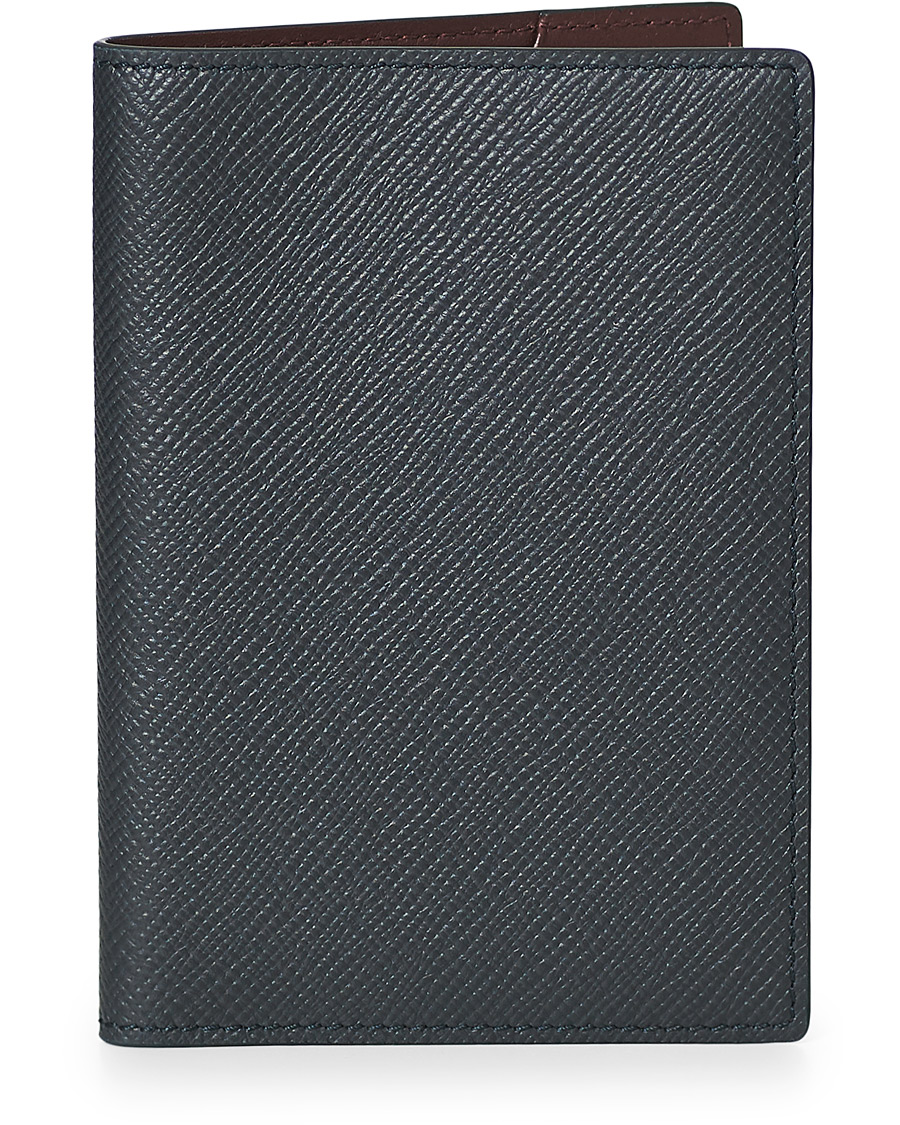 Herren | Smythson Panama Passport Cover Navy | Smythson | Panama Passport Cover Navy