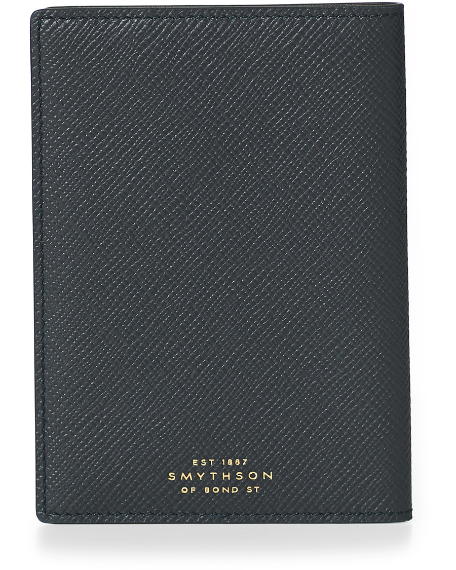 Herren | Smythson Panama Passport Cover Navy | Smythson | Panama Passport Cover Navy