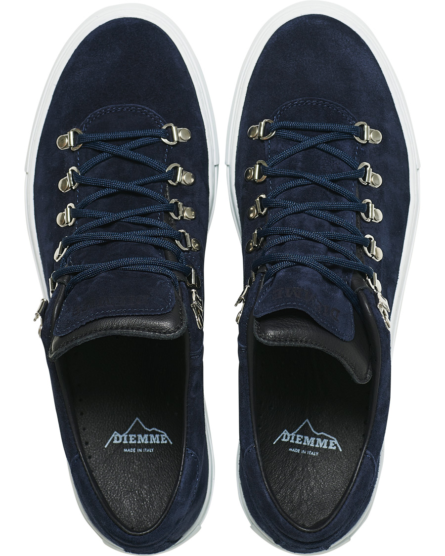 Herren | Diemme Marostica Low Sneaker Navy Suede | Diemme | Marostica Low Sneaker Navy Suede