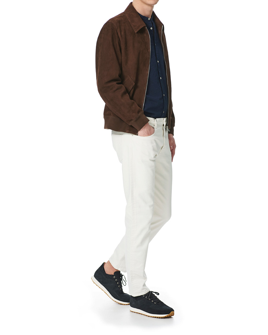 Herren | Hemden | Massimo Alba | Noto Guru Collar Shirt Dark Blue