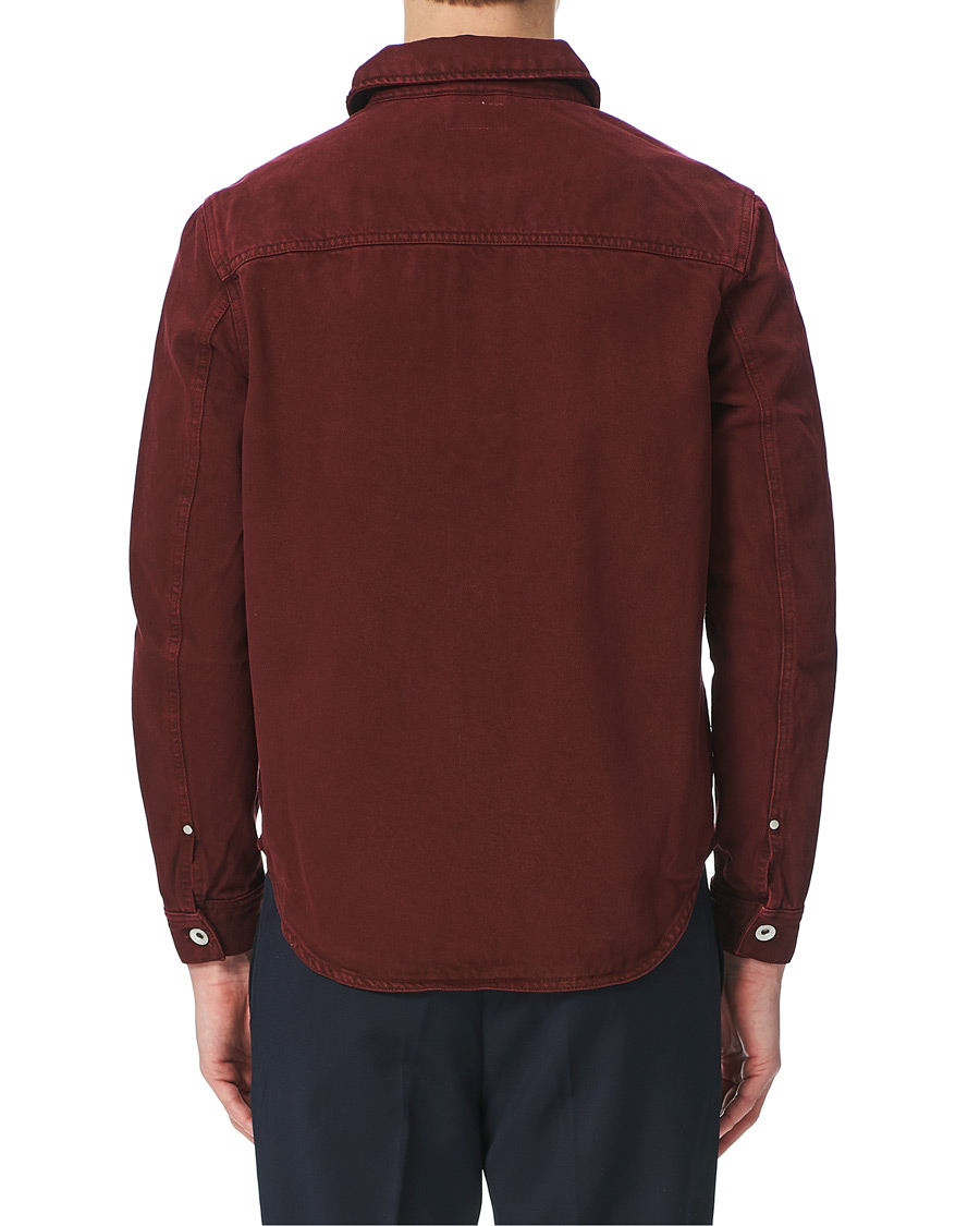 Herren | Jacken | Tiger of Sweden Jeans | Get Organic Cotton Denim Jacket Wine Red