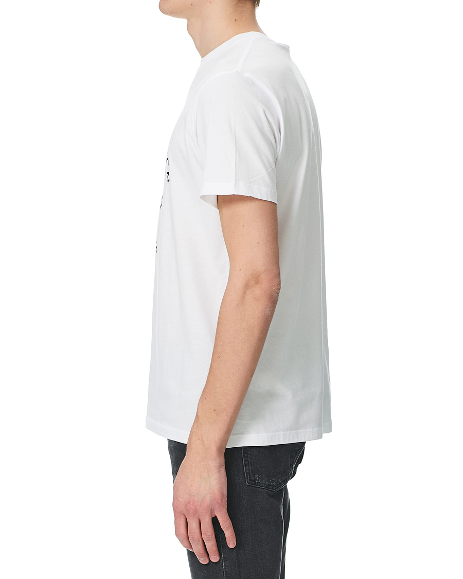 Herren | T-Shirts | Tiger of Sweden Jeans | Fleek Logo Crew Neck Tee White