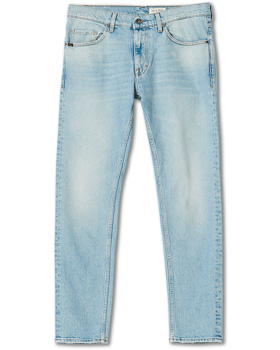 Herren | Jeans | Tiger of Sweden Jeans | Pistolero Comfort Stretch Craze Jeans Light Blue