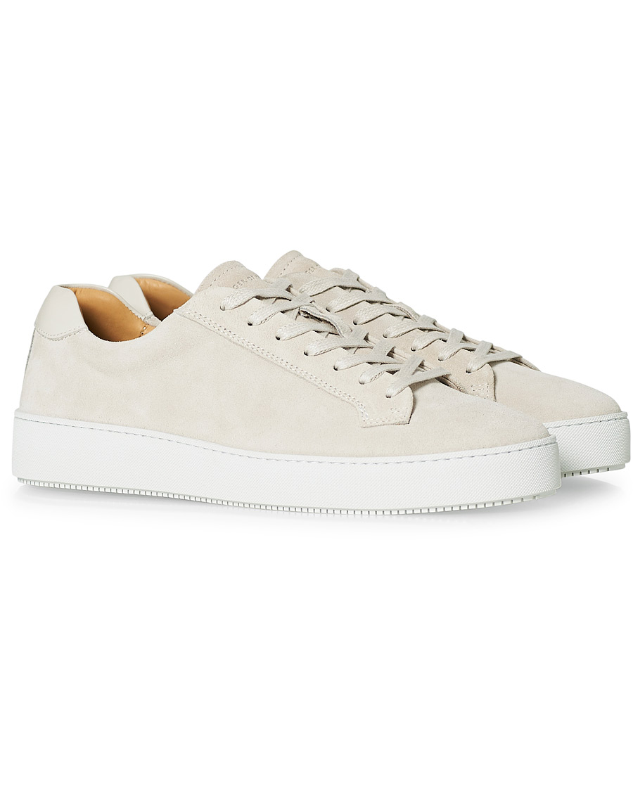 Herren | Tiger of Sweden Salas Suede Sneaker Ivory Sand | Tiger of Sweden | Salas Suede Sneaker Ivory Sand