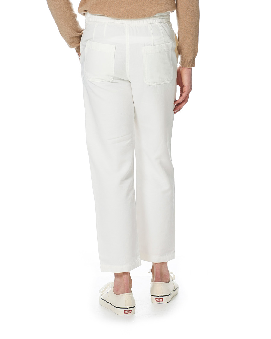 Herren | Hosen | Tiger of Sweden | Torin Cotton/Linen Drawstring Trousers Cream