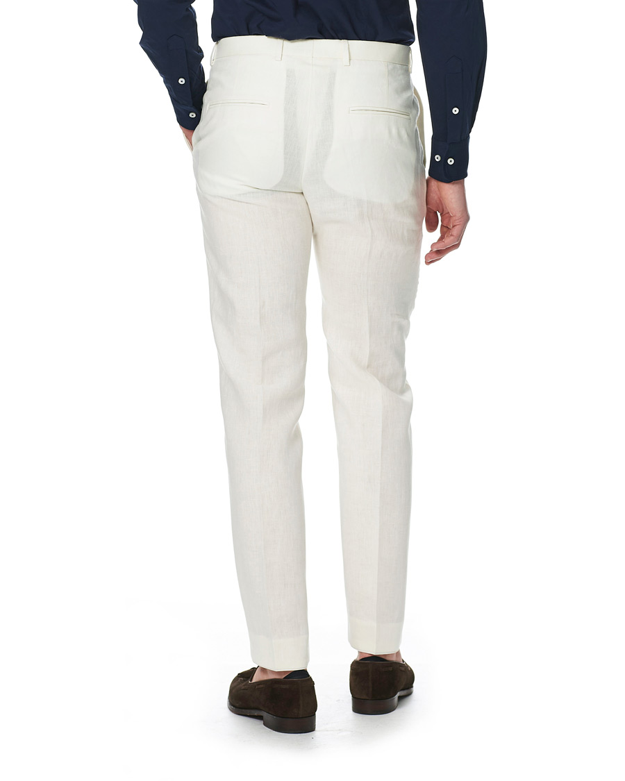 Herren | Hosen | Tiger of Sweden | Thodd Linen Suit Trousers Cream