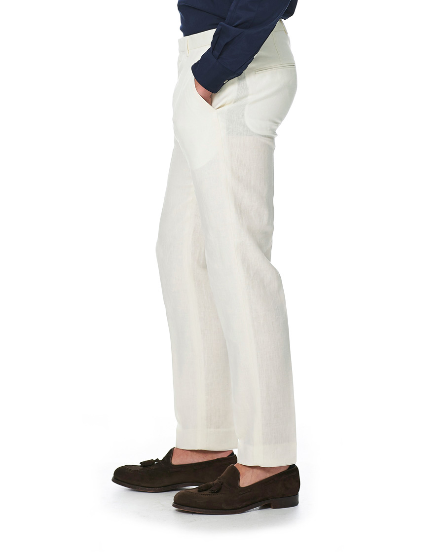 Herren | Hosen | Tiger of Sweden | Thodd Linen Suit Trousers Cream