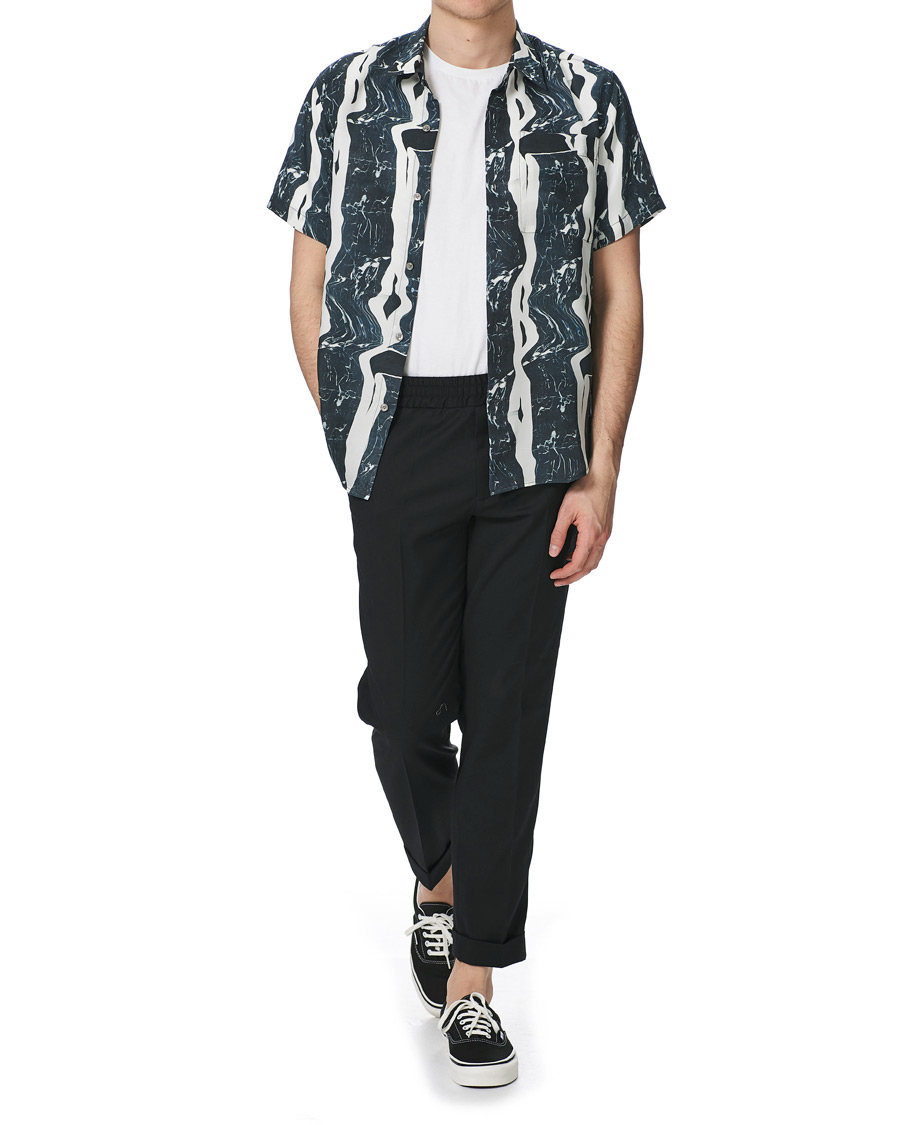 Herren | Hemden | Tiger of Sweden | Didon Marble Print Short Sleeve Shirt Artwork