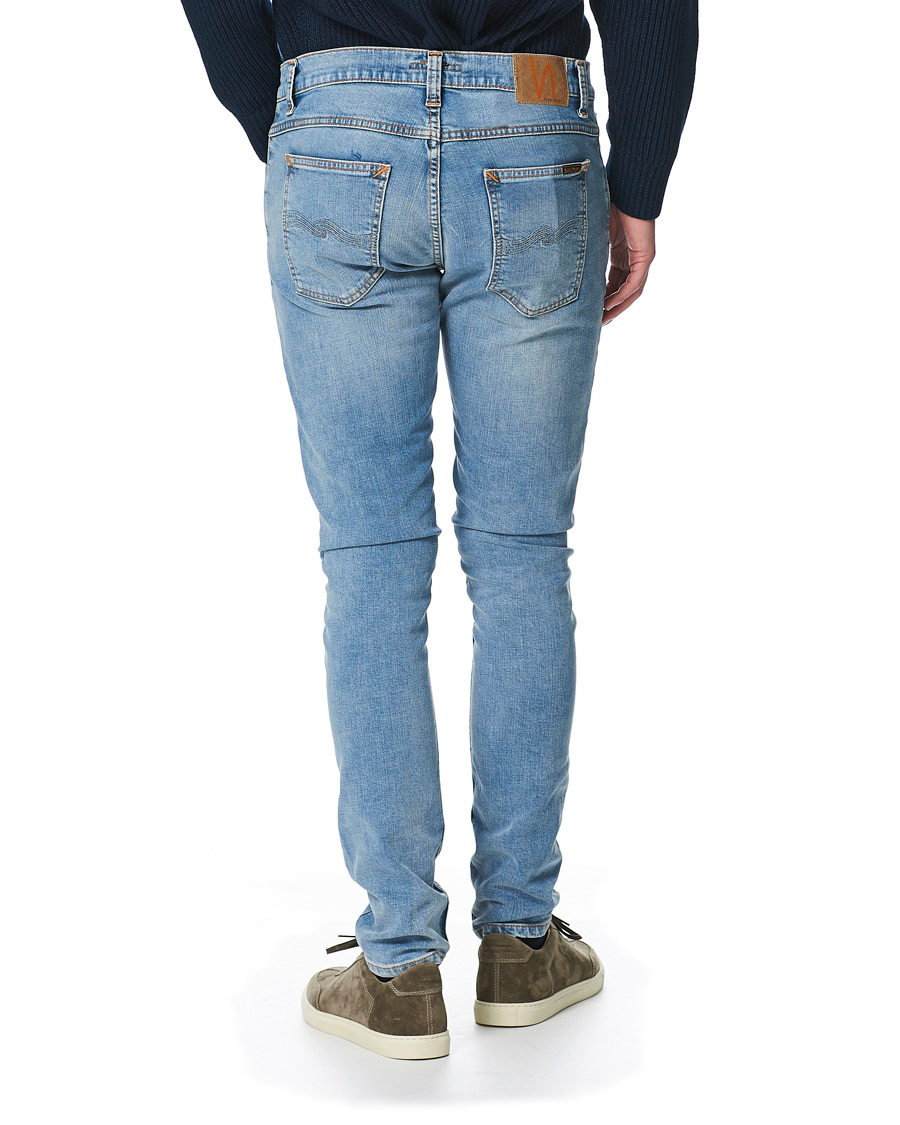 Herren | Jeans | Nudie Jeans | Tight Terry Jeans Blue Horizon