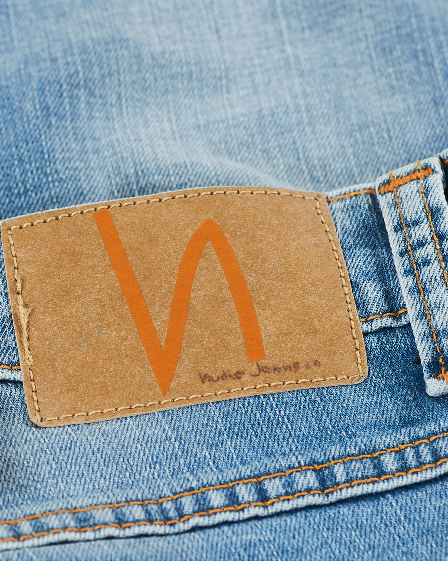 Herren | Jeans | Nudie Jeans | Tight Terry Jeans Blue Horizon