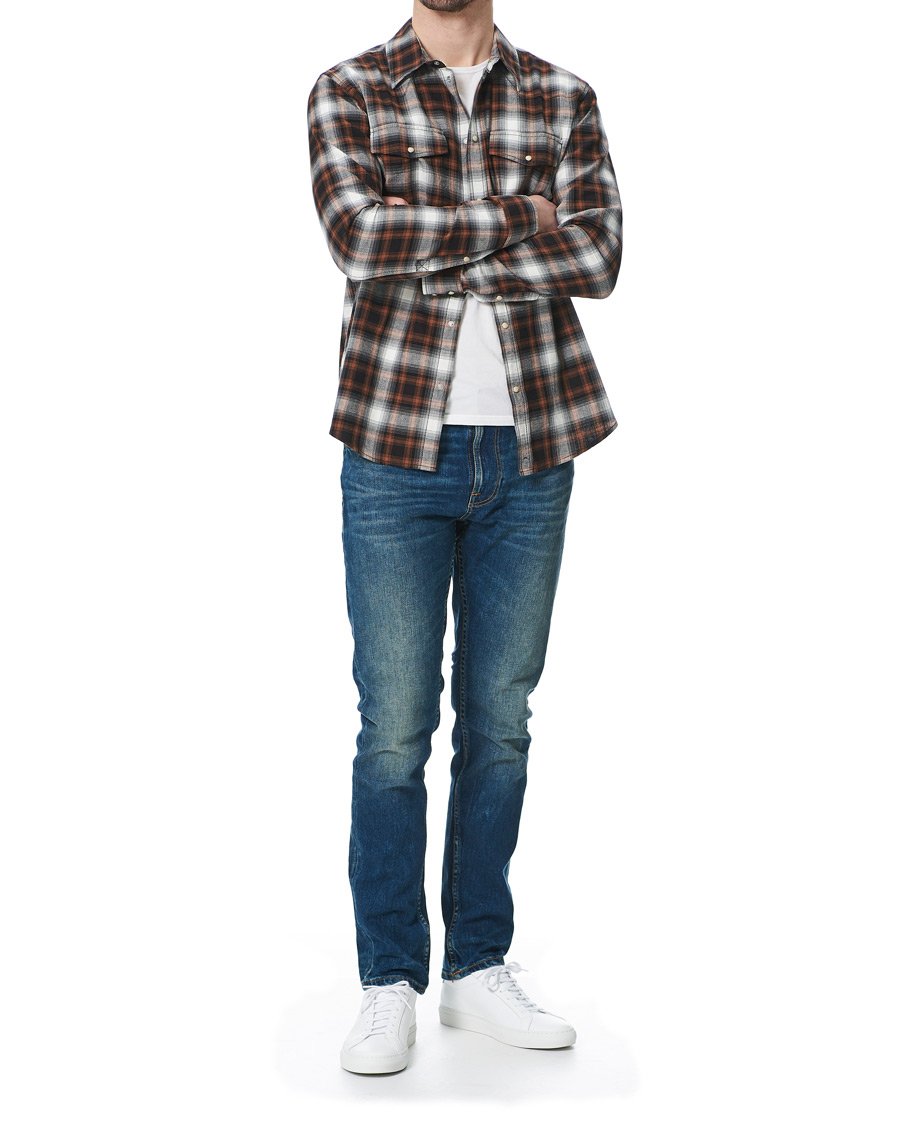 Herren | Jeans | Nudie Jeans | Lean Dean Jeans Blue Moon