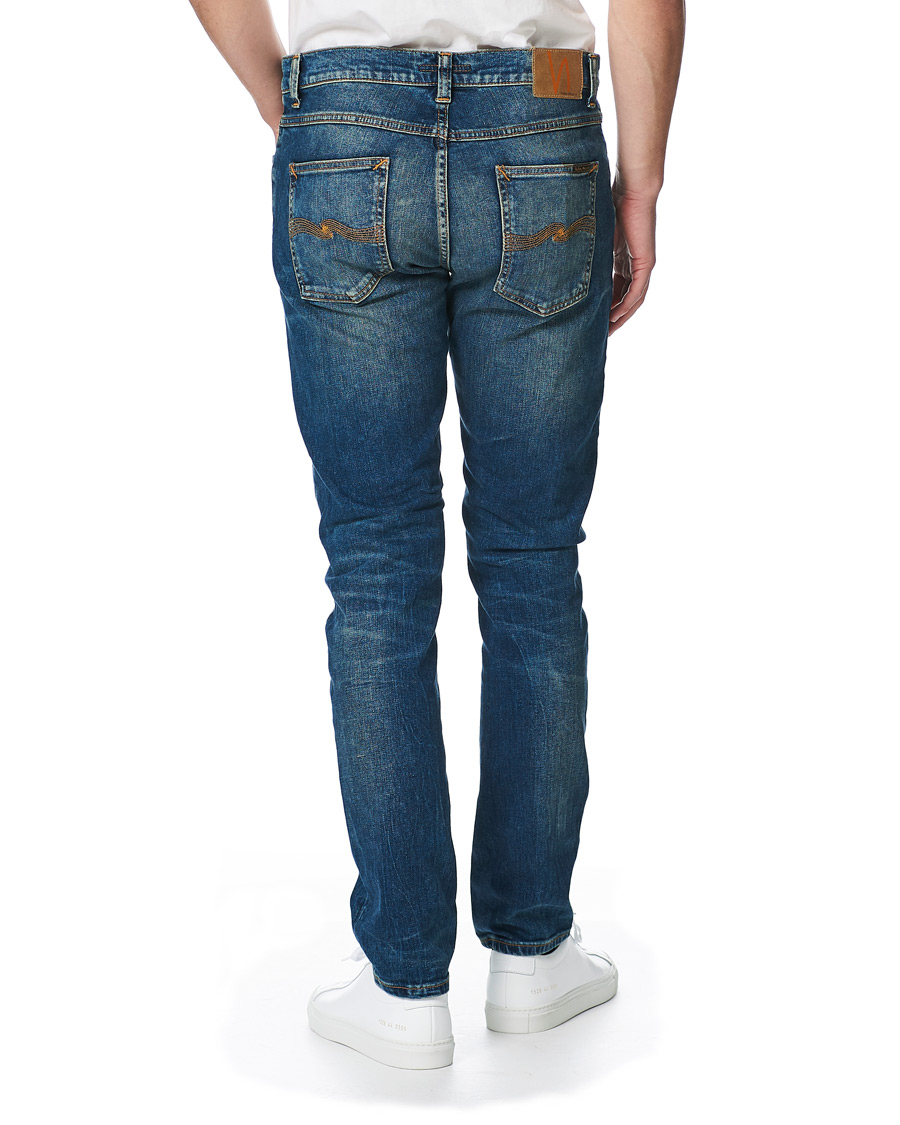 Herren | Jeans | Nudie Jeans | Lean Dean Jeans Blue Moon