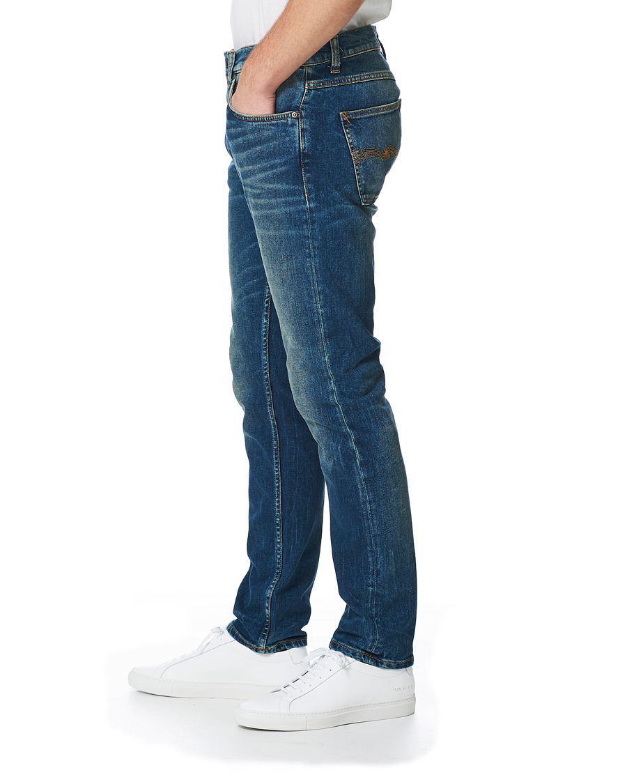 Herren | Jeans | Nudie Jeans | Lean Dean Jeans Blue Moon