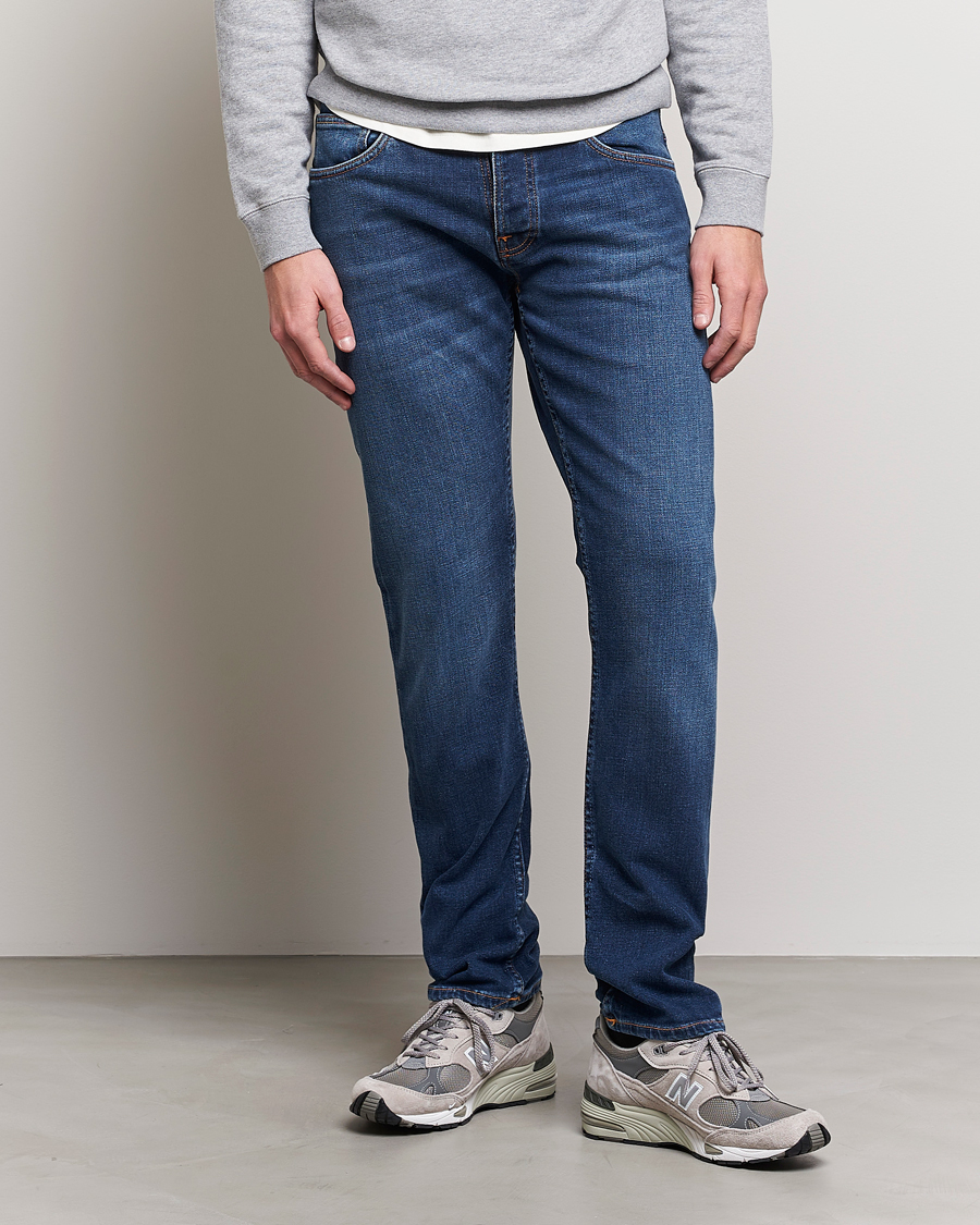 Herren | Slim fit | Nudie Jeans | Grim Tim Jeans Indigo Myth