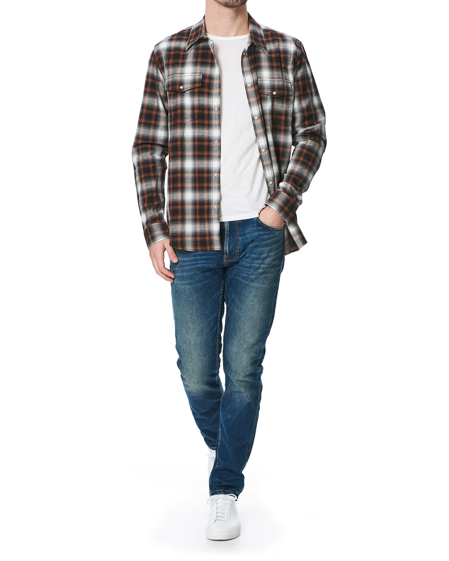 Herren | Hemden | Nudie Jeans | George Shadow Check Shirt Multi