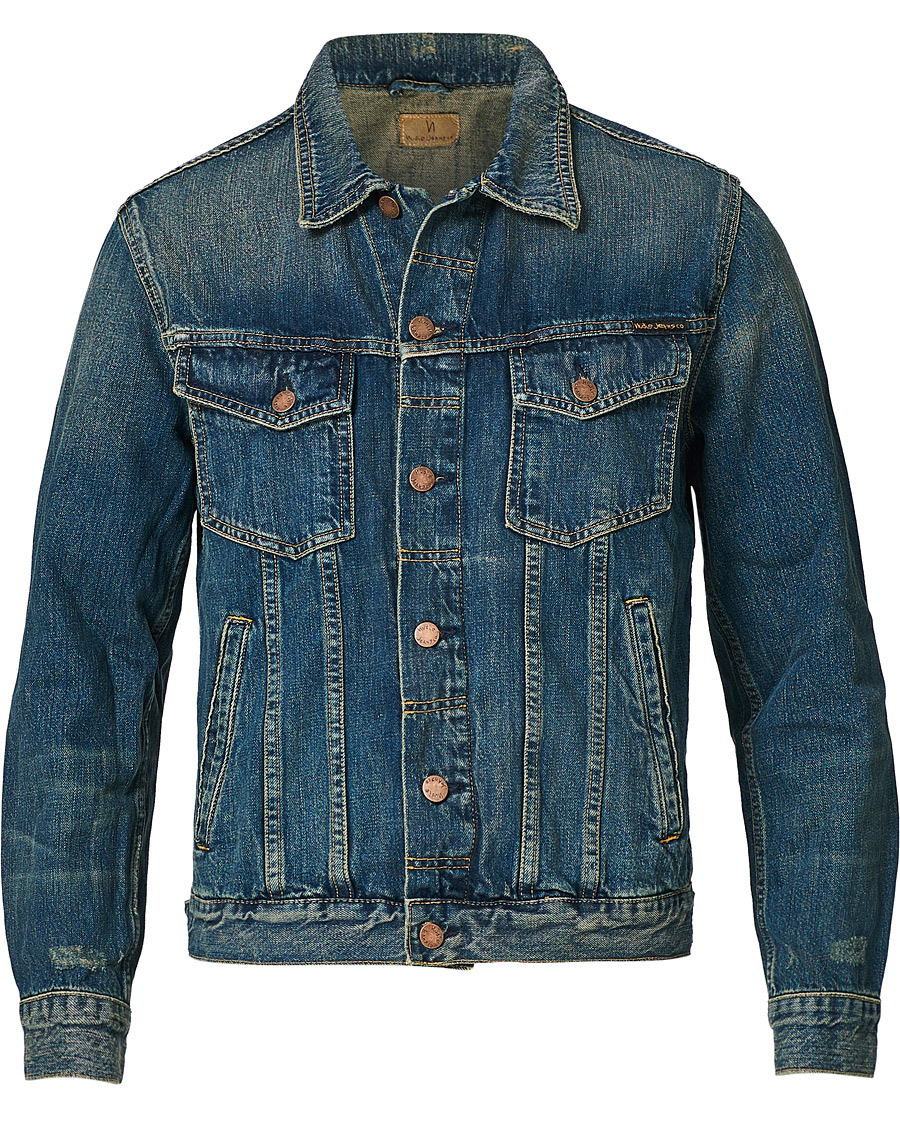 Herren | Jacken | Nudie Jeans | Bobby Real Deal Denim Jacket Blue