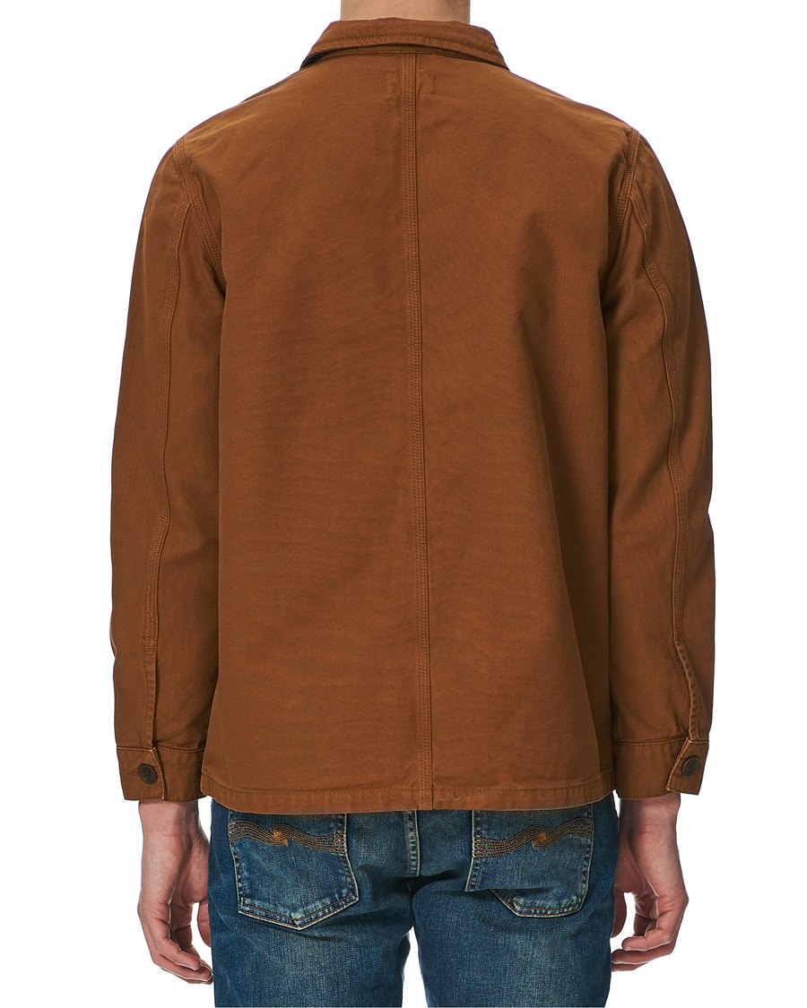 Herren | Nudie Jeans Barney Canvas Overshirt Cinnamon | Nudie Jeans | Barney Canvas Overshirt Cinnamon