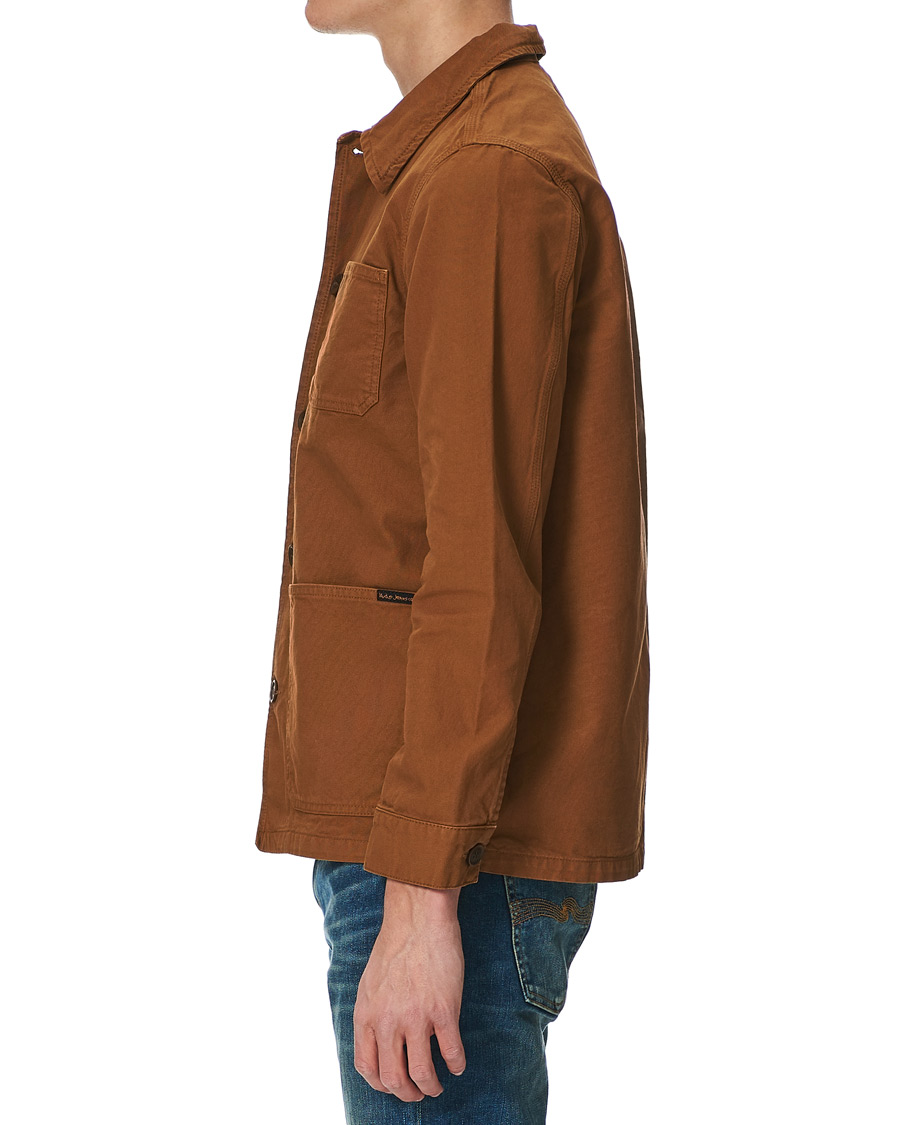 Herren | Nudie Jeans Barney Canvas Overshirt Cinnamon | Nudie Jeans | Barney Canvas Overshirt Cinnamon