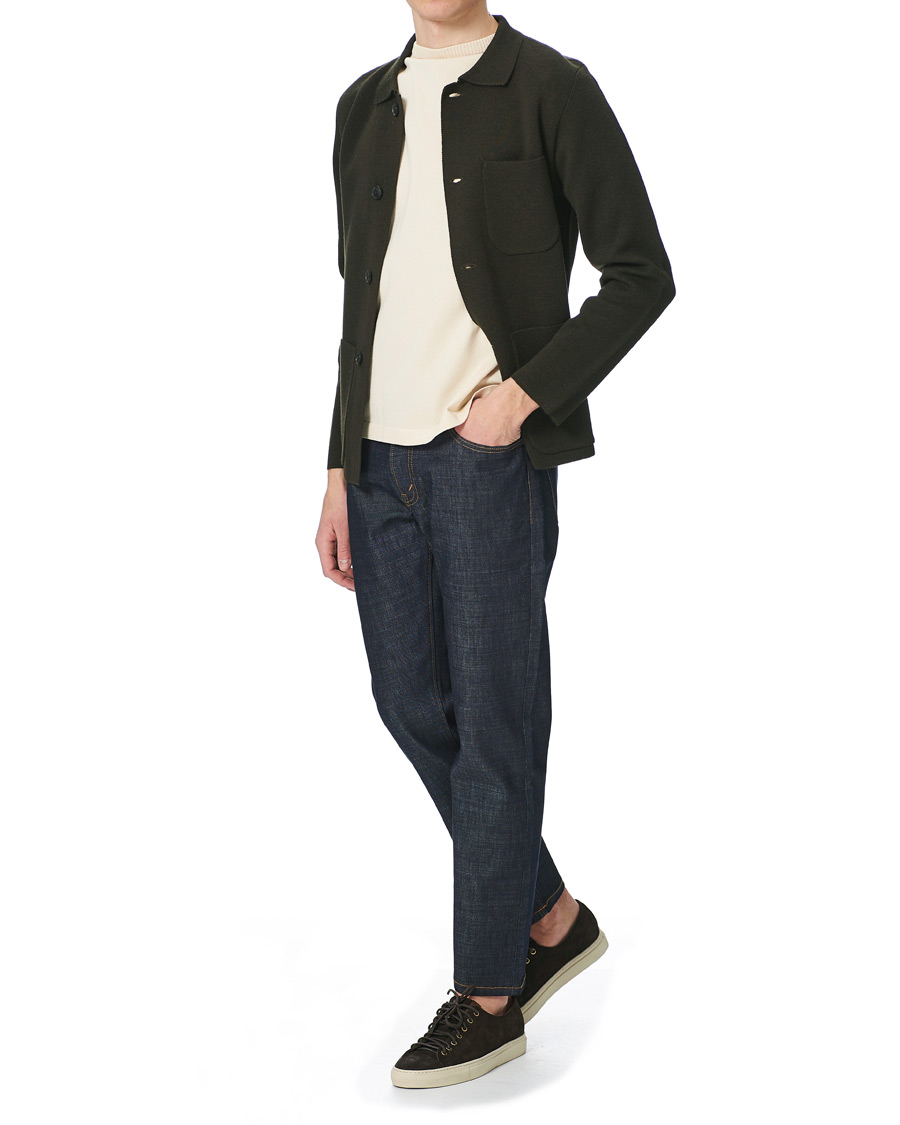 Herren | Pullover | Andersen-Andersen | Work Jacket Hunting Green