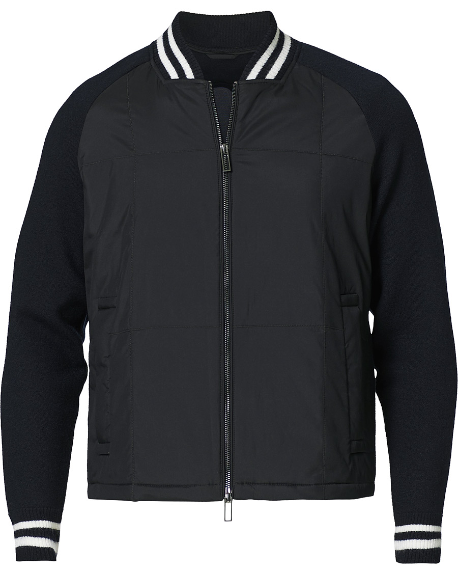 Herren | Jacken | Emporio Armani | Blouson Hybrid Jacket Blue Navy