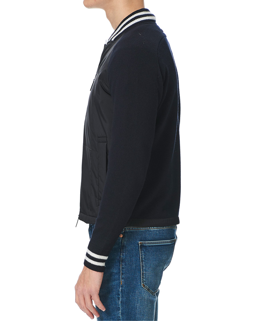 Herren | Jacken | Emporio Armani | Blouson Hybrid Jacket Blue Navy