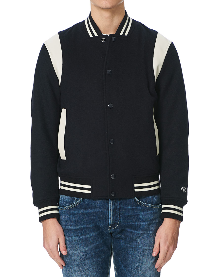 Herren | Jacken | Emporio Armani | Varsity Jacket Blue Navy