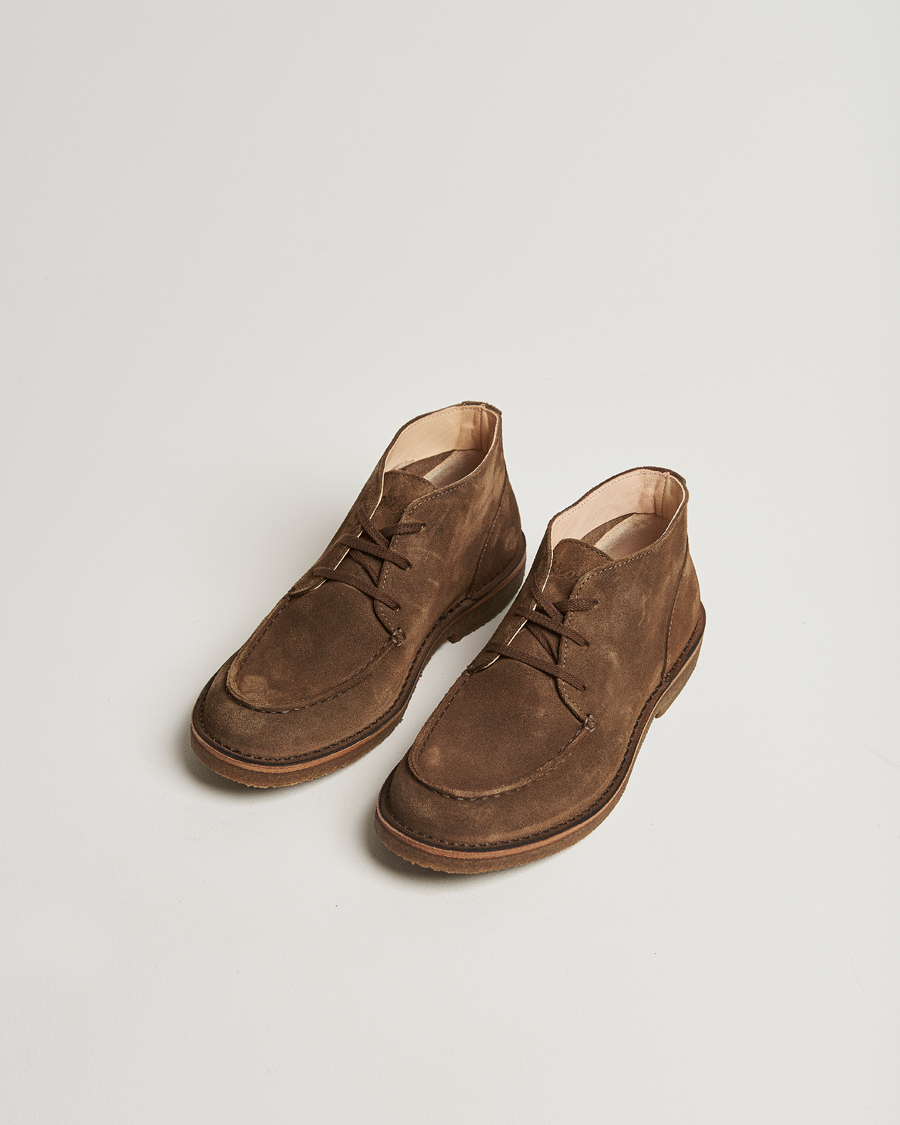 Herren | Italian Department | Astorflex | Dukeflex Chukka Boot Dark Khaki Suede