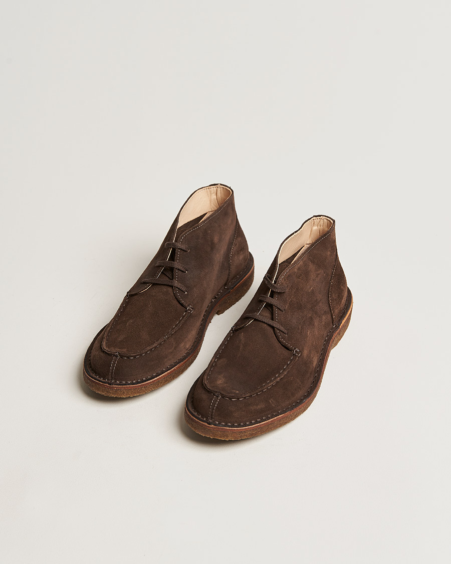 Herr |  | Astorflex | Dukeflex Chukka Boot Dark Brown Suede