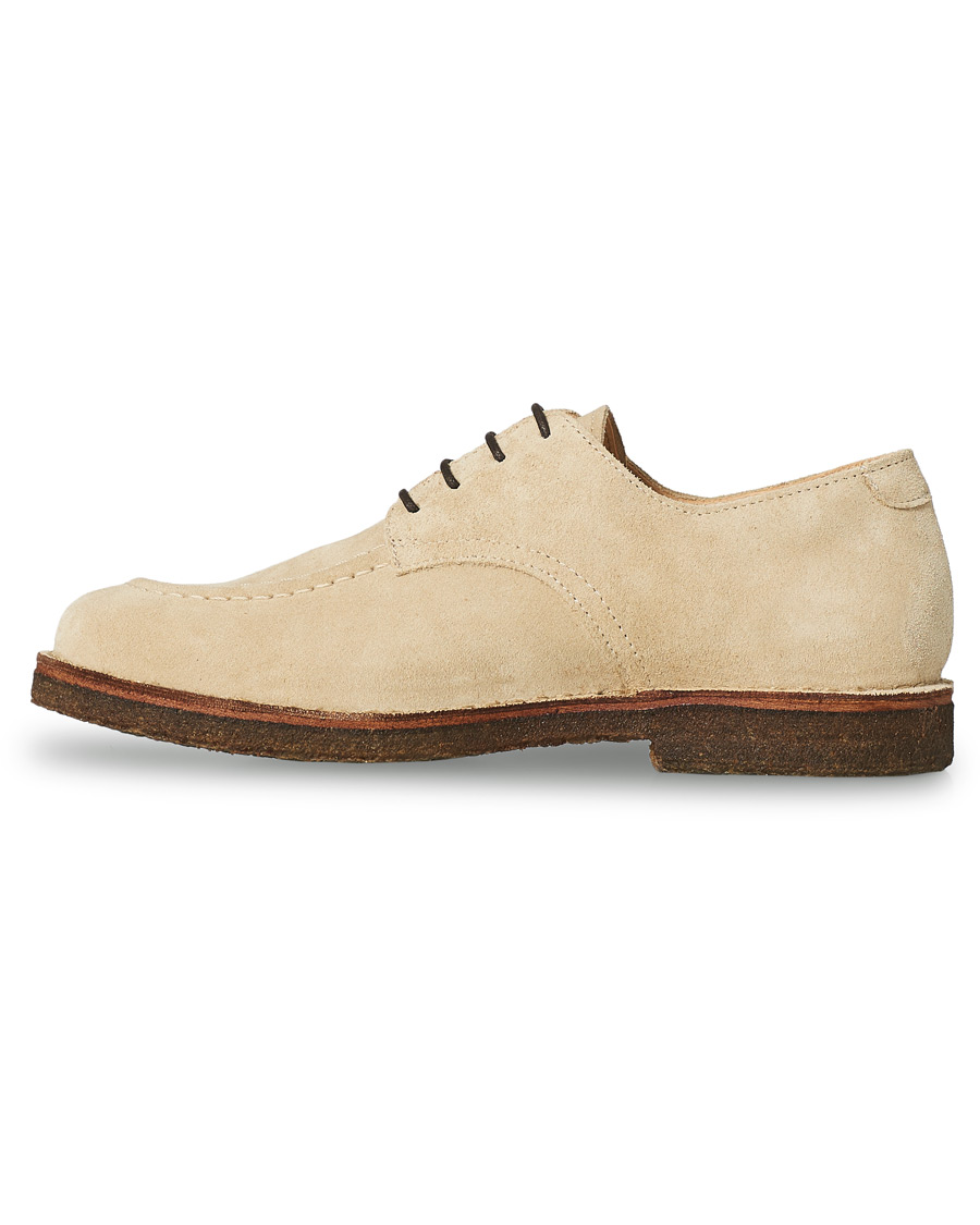 Herren | Astorflex Carlflex Moc Toe Derby Sand Suede | Astorflex | Carlflex Moc Toe Derby Sand Suede