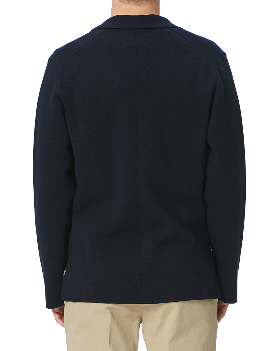 Herren | Sakkos | Z Zegna | Knitted Cardigan Blazer Navy