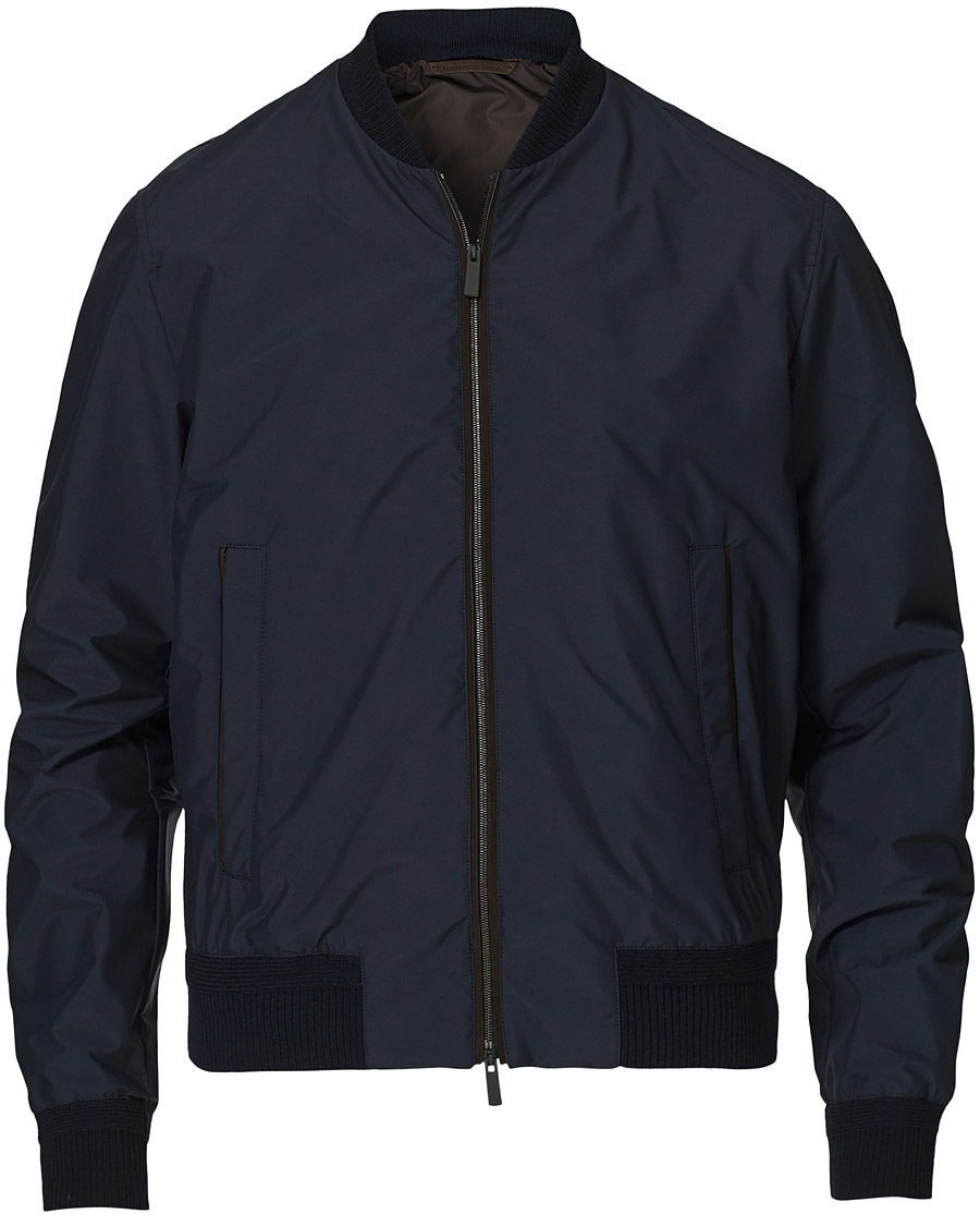 Herren | Jacken | Ermenegildo Zegna | Stratos Waterrepellent Bomber Jacket Navy