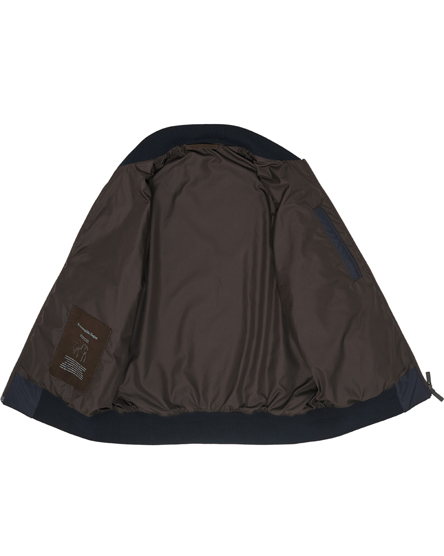 Herren | Jacken | Ermenegildo Zegna | Stratos Waterrepellent Bomber Jacket Navy
