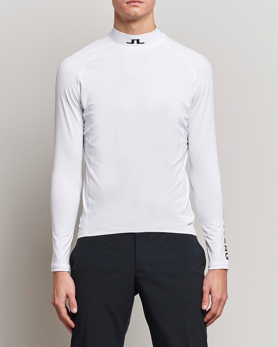 Herren | J.Lindeberg | J.Lindeberg | Aello Soft Compression Tee White