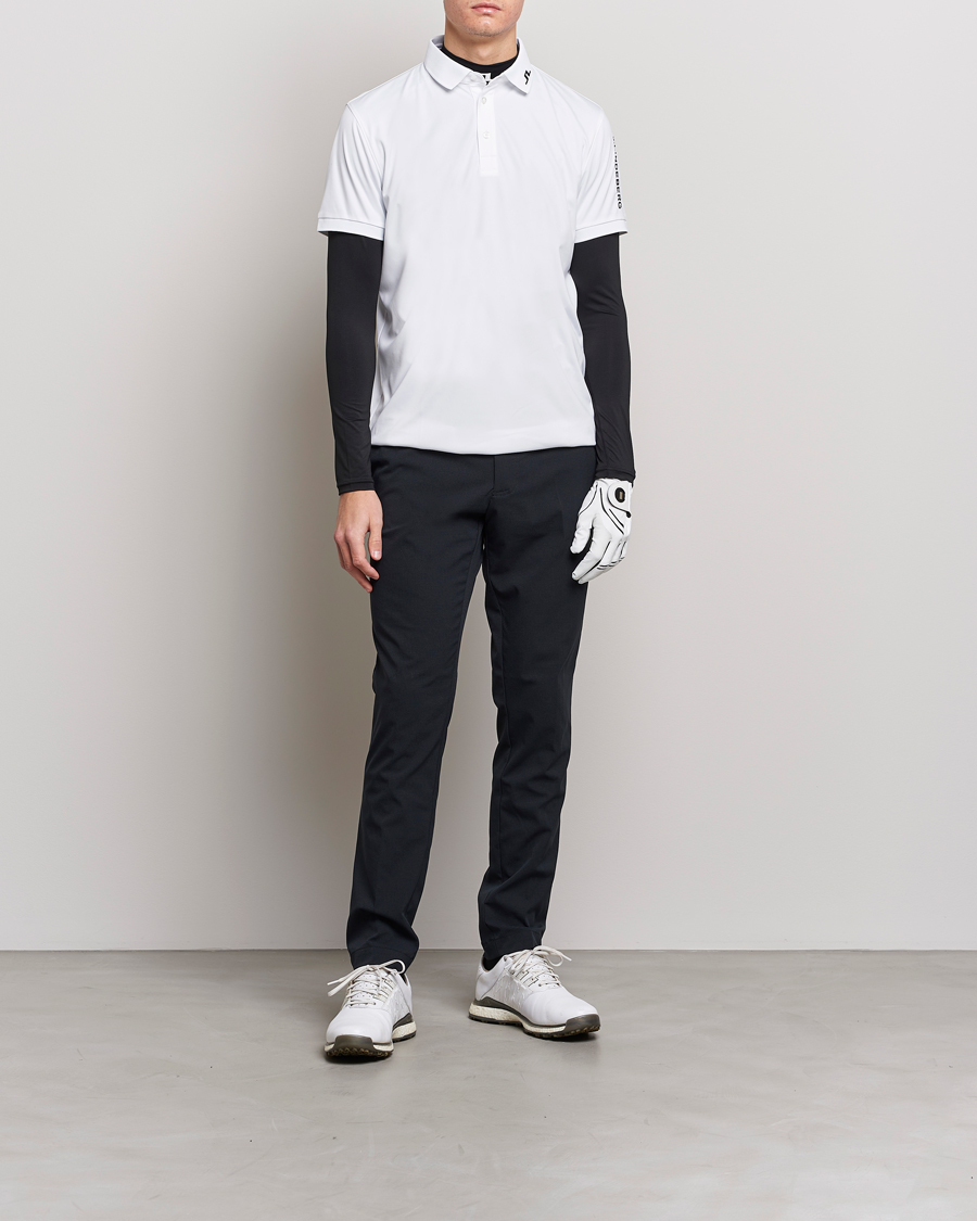 Herren | T-Shirts | J.Lindeberg | Aello Soft Compression Tee Black