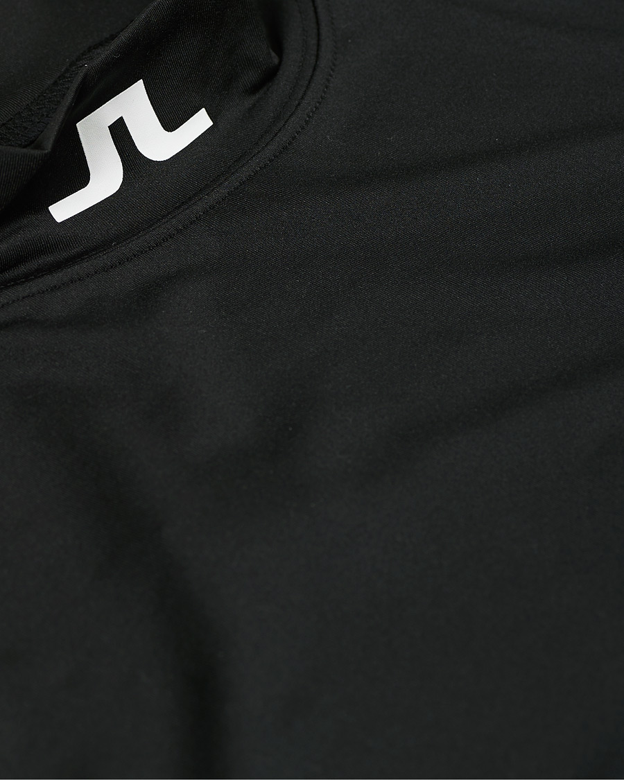 Herren | T-Shirts | J.Lindeberg | Aello Soft Compression Tee Black