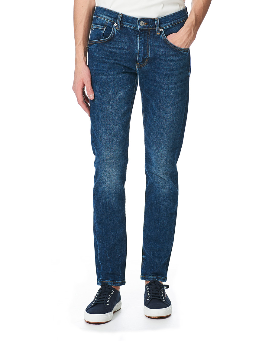 Herren | Jeans | J.Lindeberg | Jac Strike Strech Jeans Mid Blue