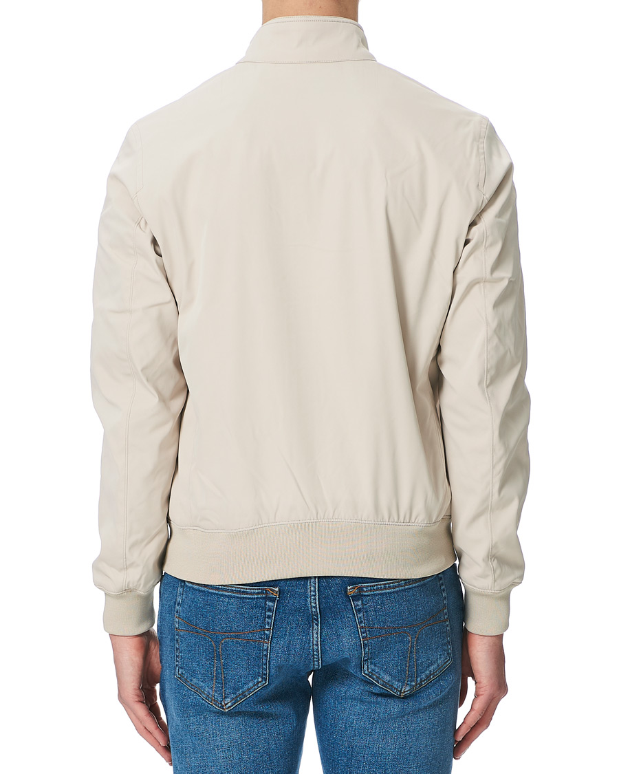 Herren | Jacken | J.Lindeberg | Derek Stretch Harrington Jacket Sand Grey