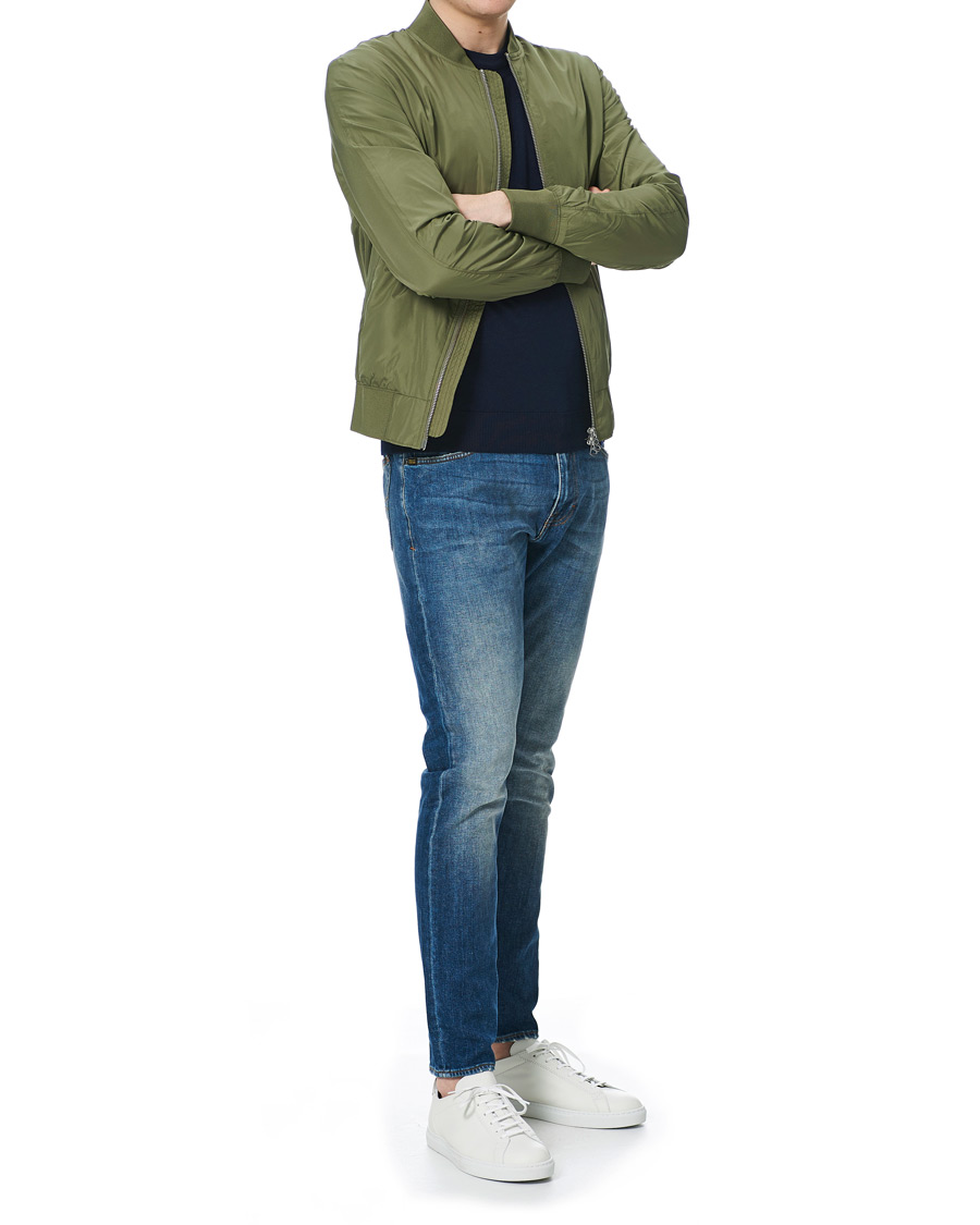 Herren | Jacken | J.Lindeberg | Thom Gravity Bomber Jacket Lake Green