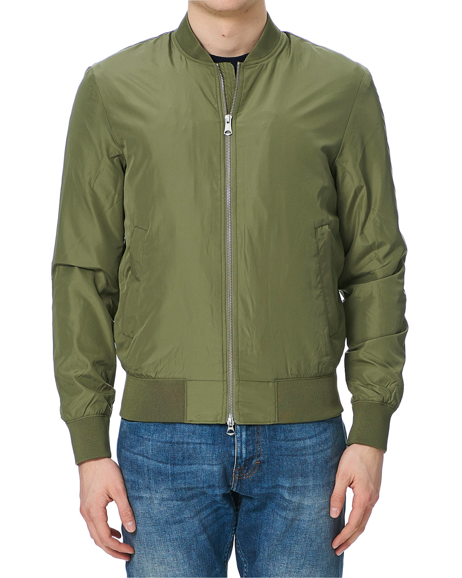 Herren | Jacken | J.Lindeberg | Thom Gravity Bomber Jacket Lake Green