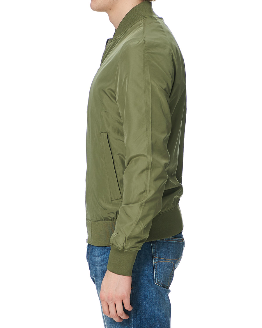 Herren | Jacken | J.Lindeberg | Thom Gravity Bomber Jacket Lake Green