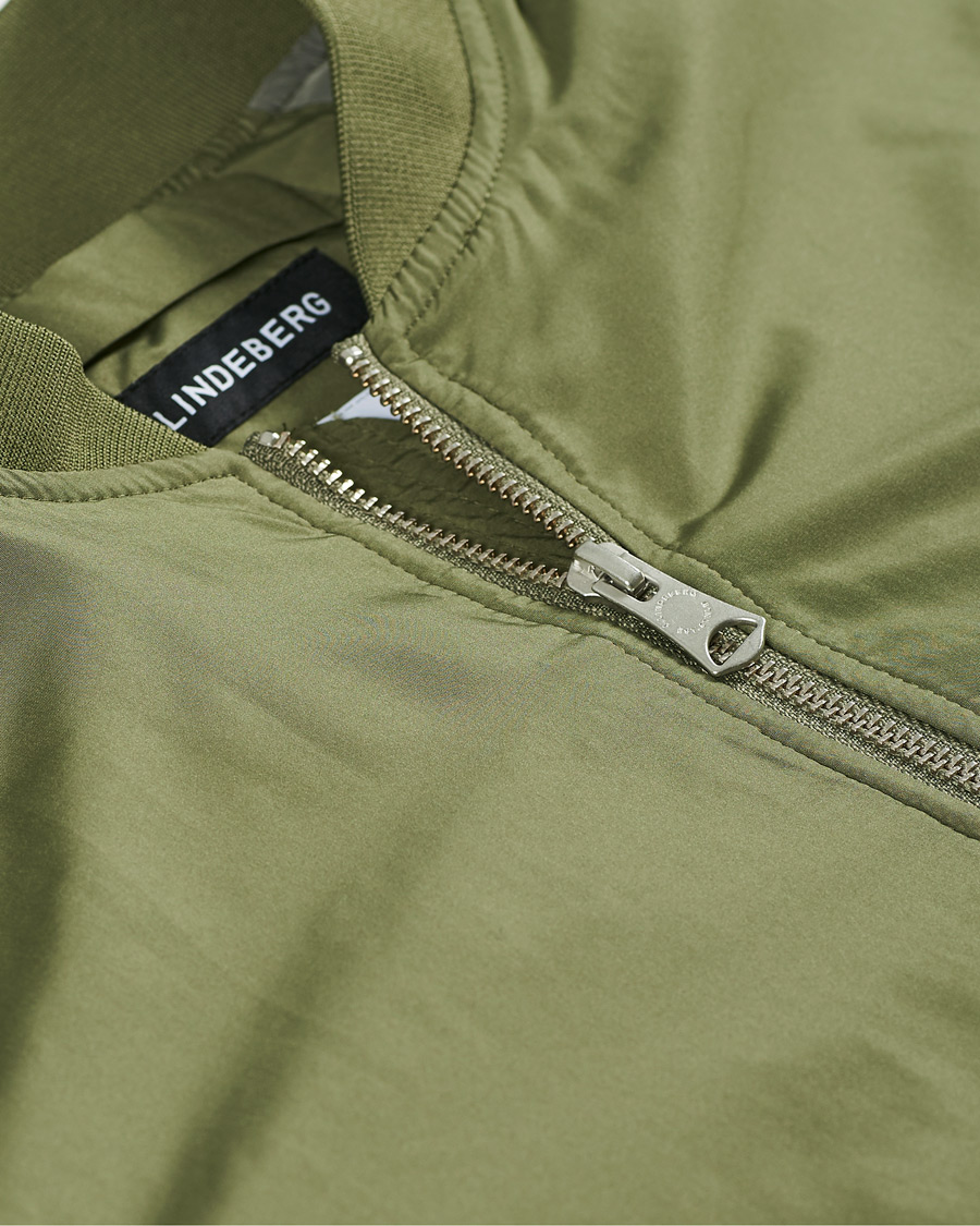 Herren | Jacken | J.Lindeberg | Thom Gravity Bomber Jacket Lake Green