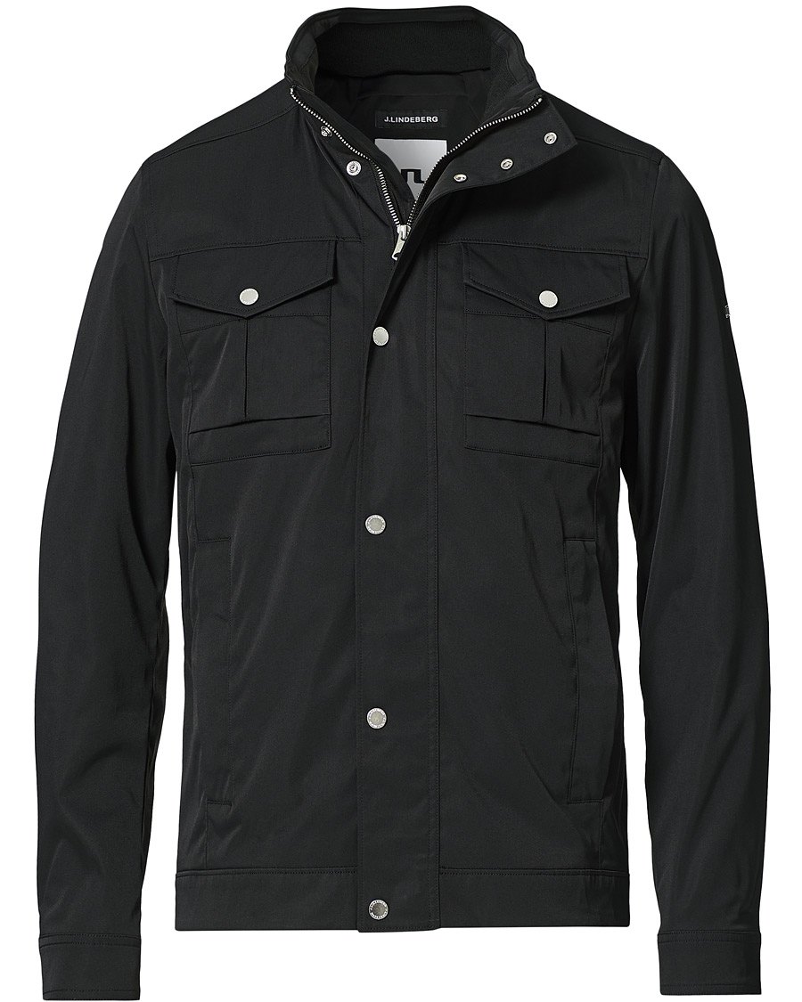 Herren | Jacken | J.Lindeberg | Bailey Stretch Field Jacket Black