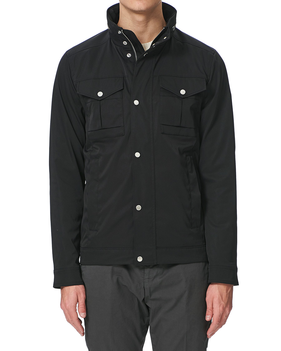 Herren | Jacken | J.Lindeberg | Bailey Stretch Field Jacket Black
