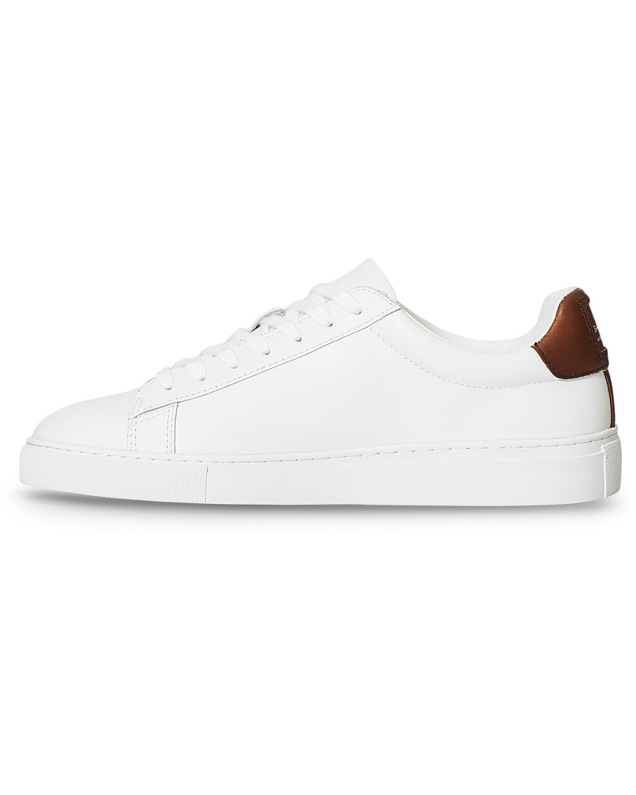 Herren | GANT Mc Julien Sneaker Bright White/Cognac | GANT | Mc Julien Sneaker Bright White/Cognac